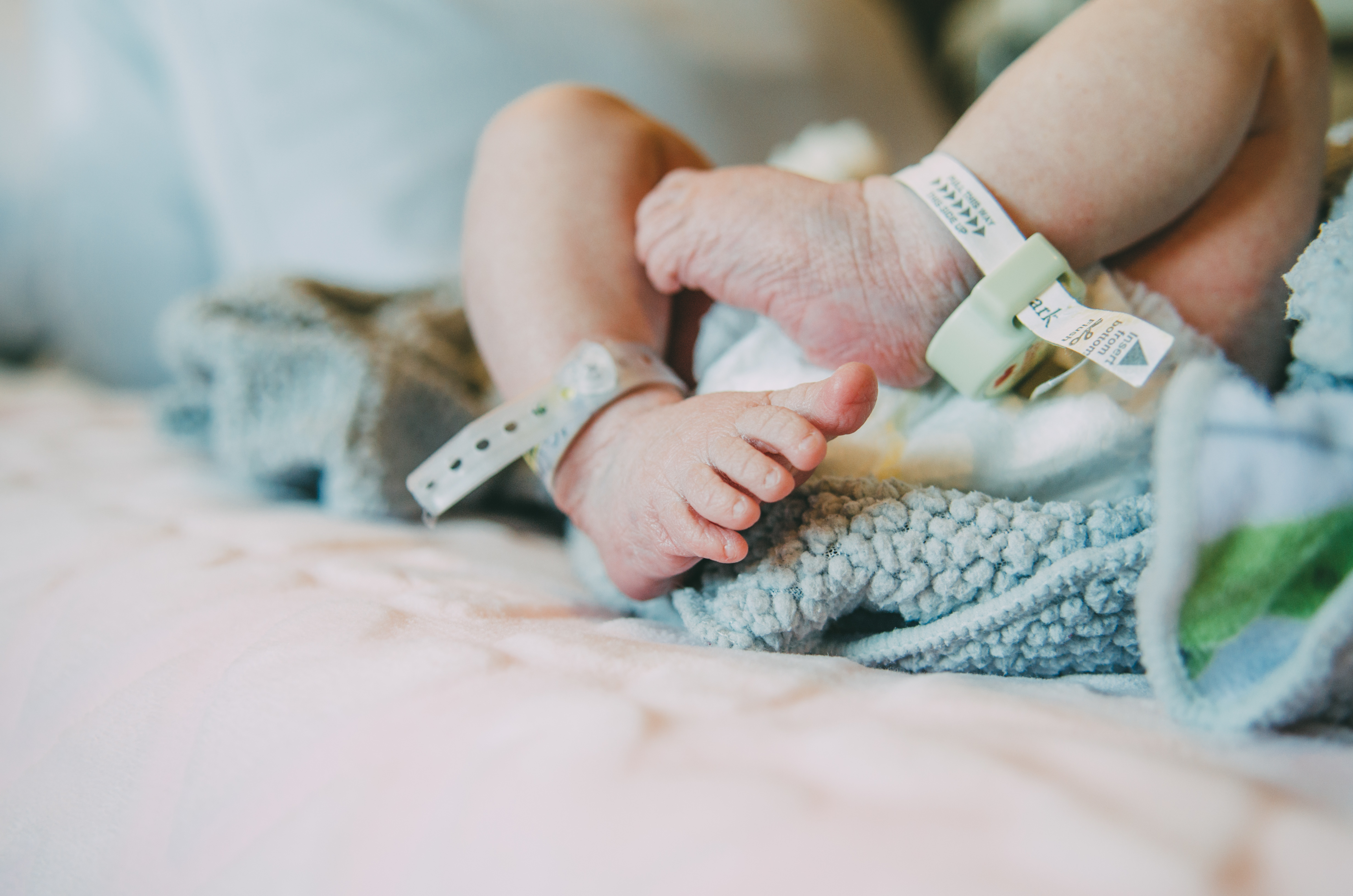 Newborn Baby in Hospital Placing Baby for Adoption